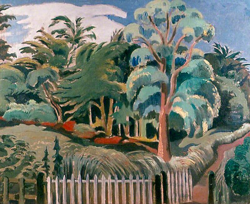 The Edge of the Wood, vintage artwork by Paul Nash, 12x8" (A4) Poster