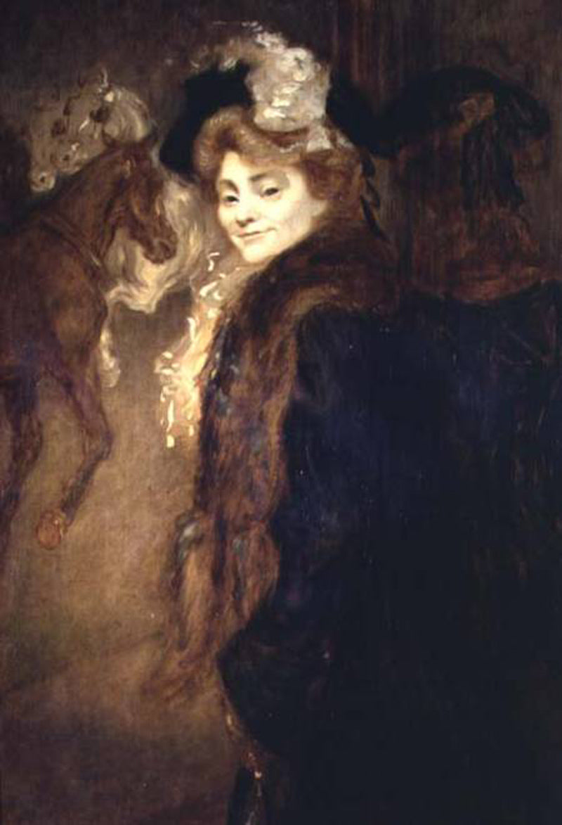 Woman in the Street by Louis emile Anquetin,A3(16x12")Poster