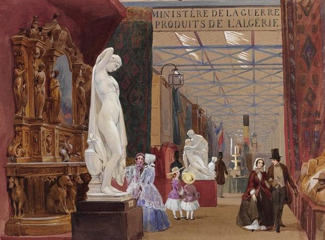 Part of the French Court, No. 2, vintage artwork by John Absolon, A3 (16x12") Poster Print