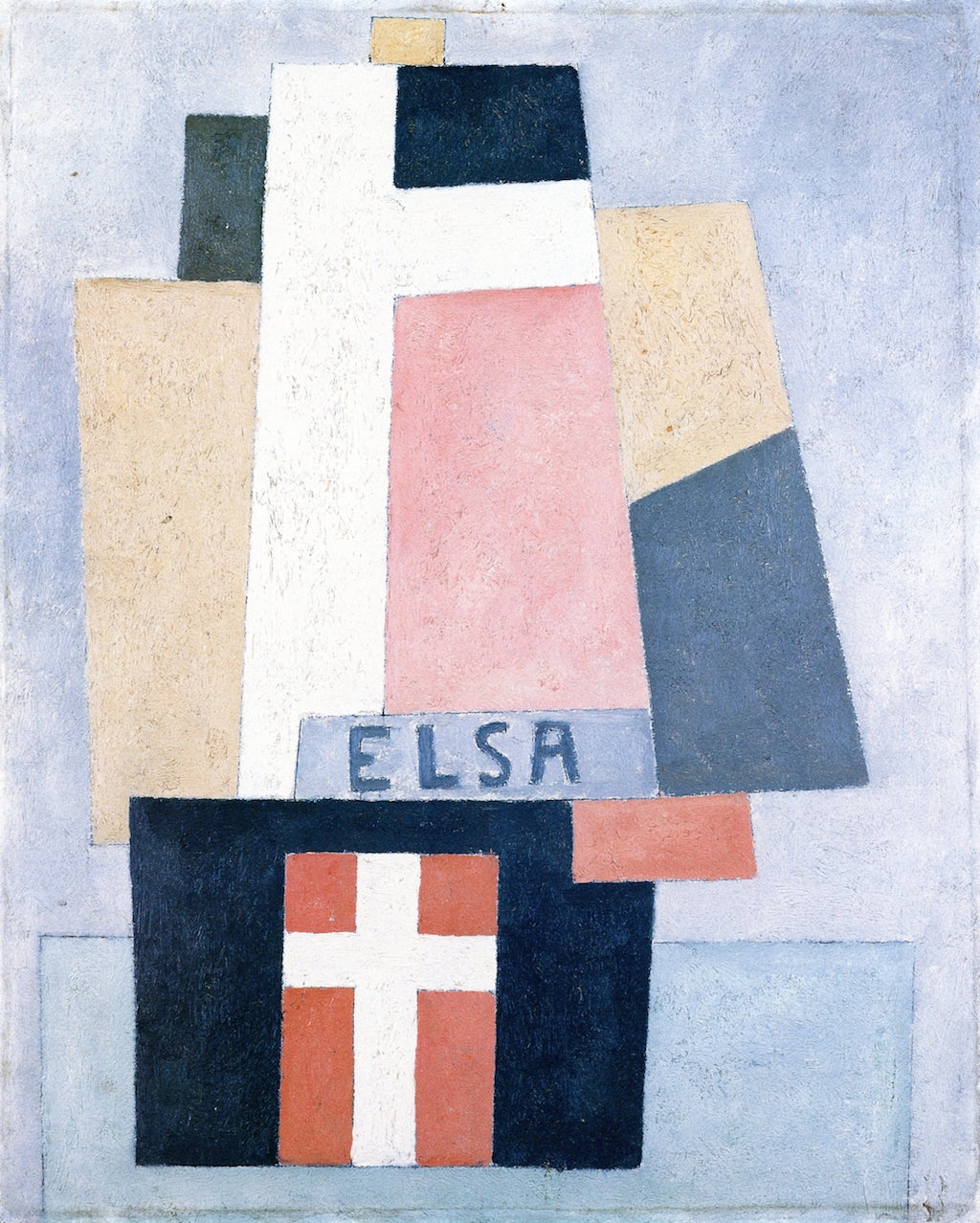 Elsa, vintage artwork by Marsden Hartley, 12x8" (A4) Poster