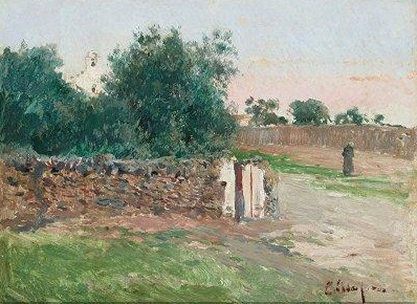 Paisaje by Eliseo Meifren i Roig,A3(16x12")Poster