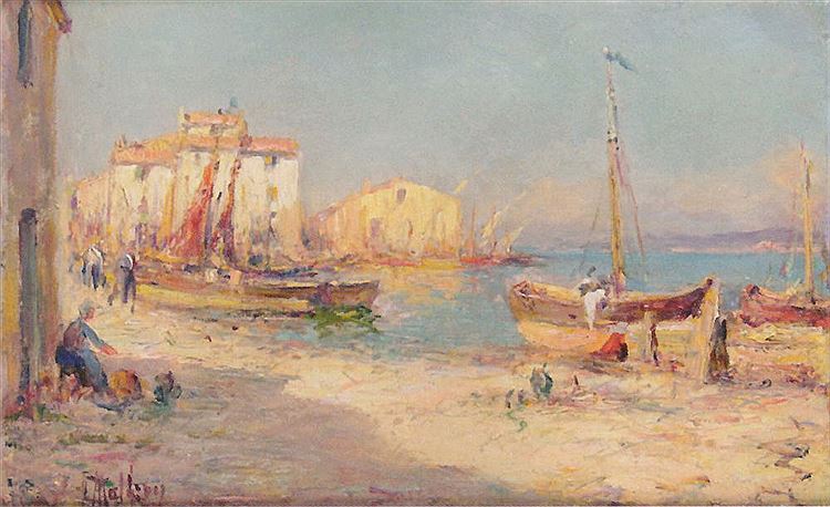 Martigues by Henry Malfroy-Savigny,16x12(A3) Poster