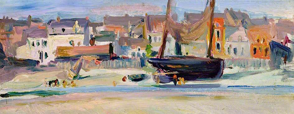 Lower Largo, Fife by George Leslie Hunter,16x12(A3) Poster