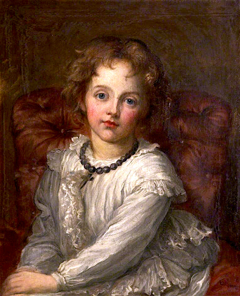 Caroline Muriel Callander, vintage artwork by George Frederic Watts, A3 (16x12") Poster Print