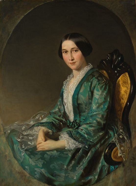 Jeanette Bloemen, vintage artwork by Jozef Israëls, 12x8" (A4) Poster