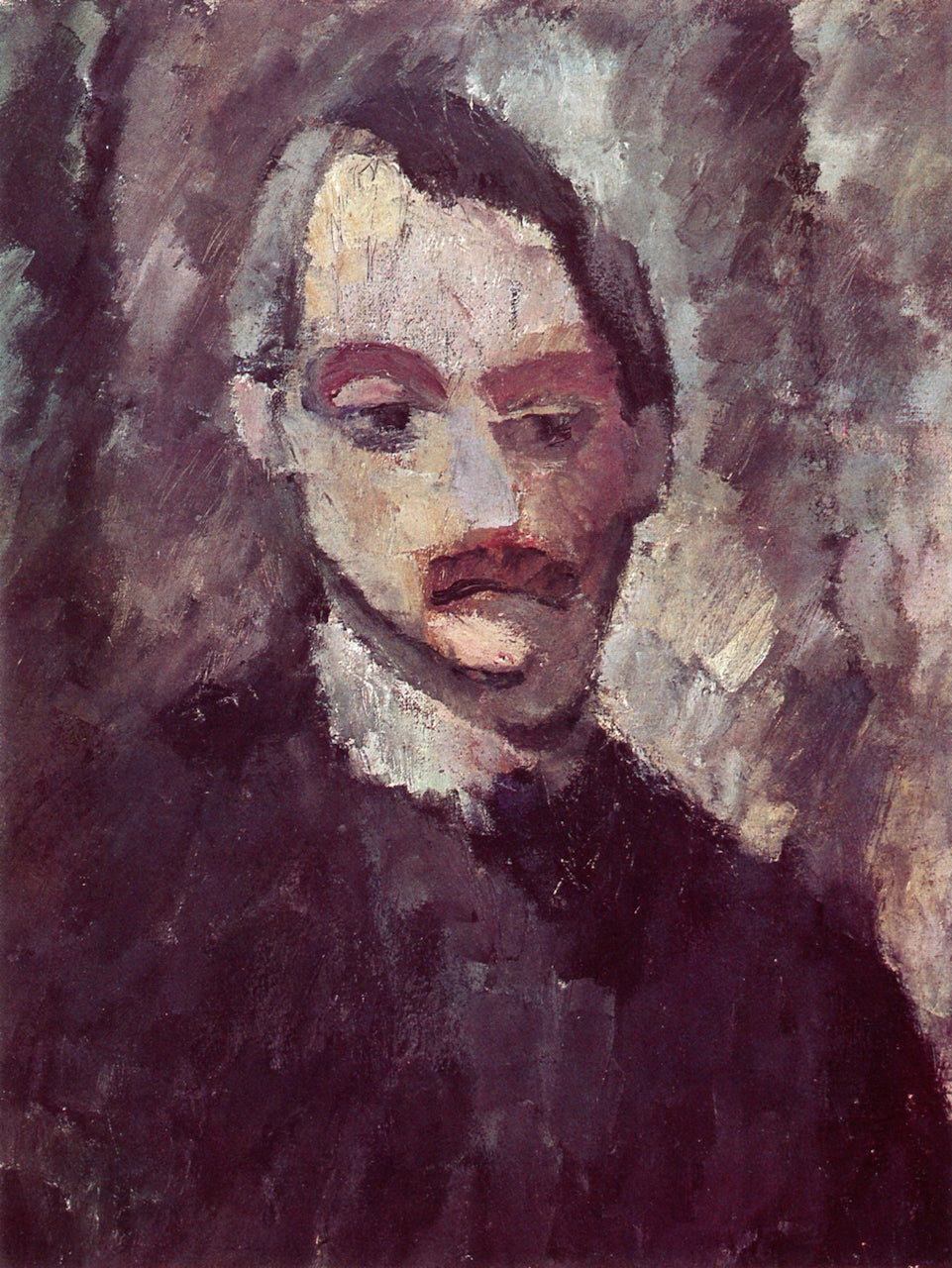 Portrait of the Sculptor N. E. Santesson by Valle Rosenberg,16x12(A3) Poster