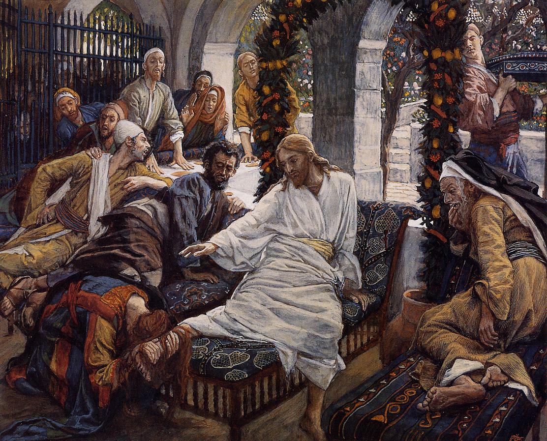 Mary Magdalene's Box of Very Precious Ointment, vintage artwork by James Tissot, 12x8" (A4) Poster