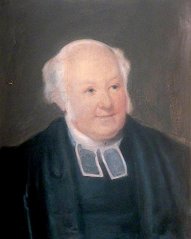 Reverend James Reeve, Vicar of All Saints, Maidstone, vintage artwork by Samuel Drummond, 12x8" (A4) Poster