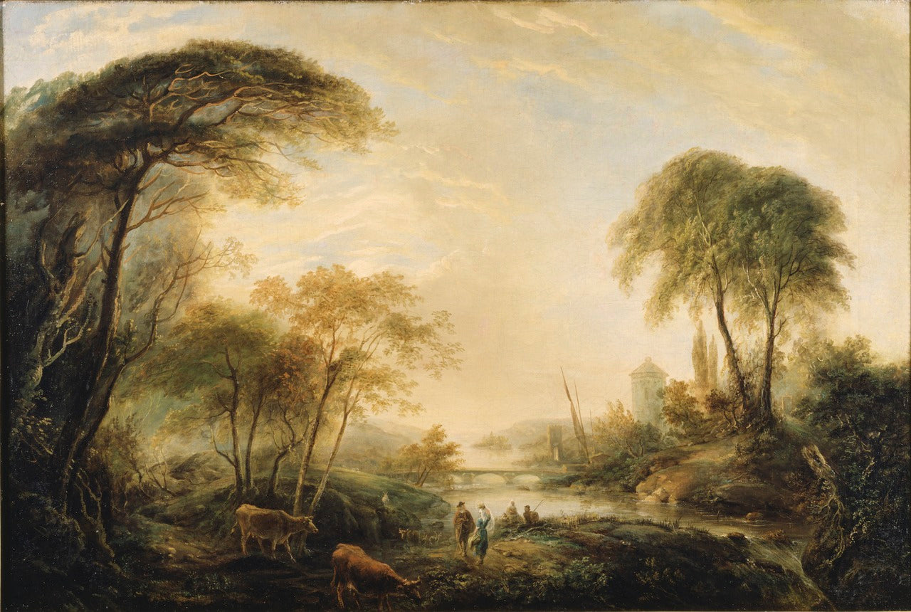 Eko, vintage artwork by Julius Johann Ferdinand Kronberg, 12x8" (A4) Poster