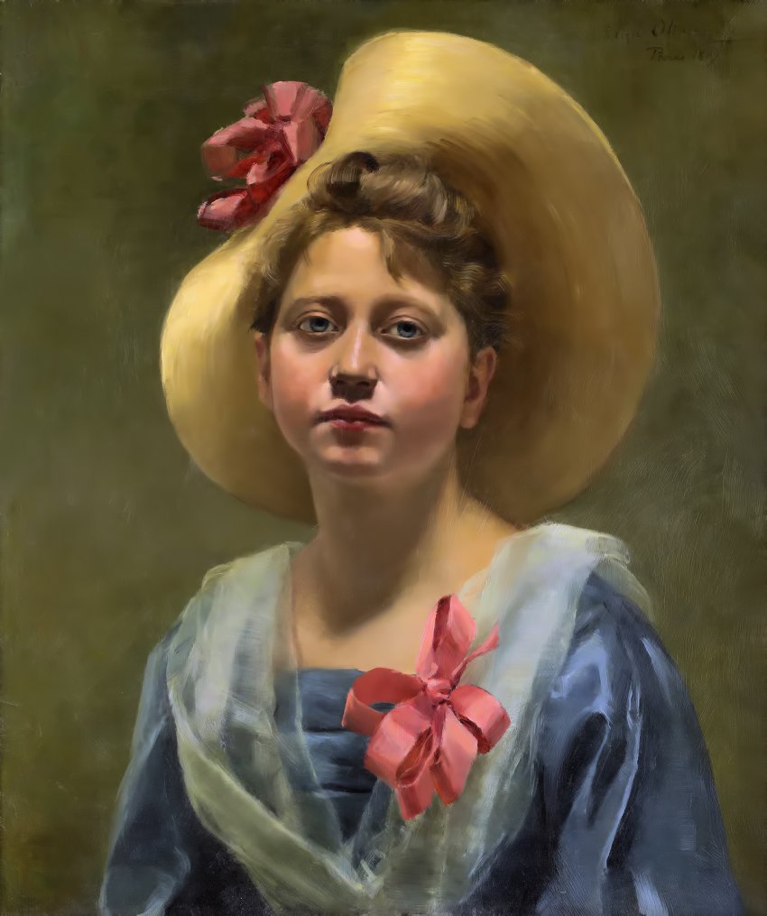 La Parisienne by Eliza Olivecrona,A3(16x12")Poster