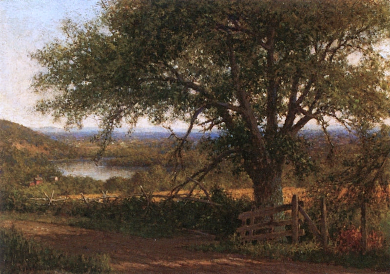 View to the River, vintage artwork by Henry A. Ferguson, 12x8" (A4) Poster