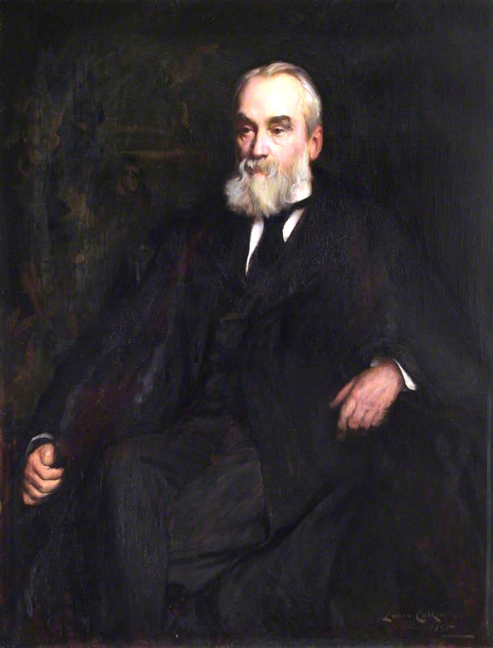 Dr John Hughlings Jackson, vintage artwork by Lance Calkin, 12x8" (A4) Poster