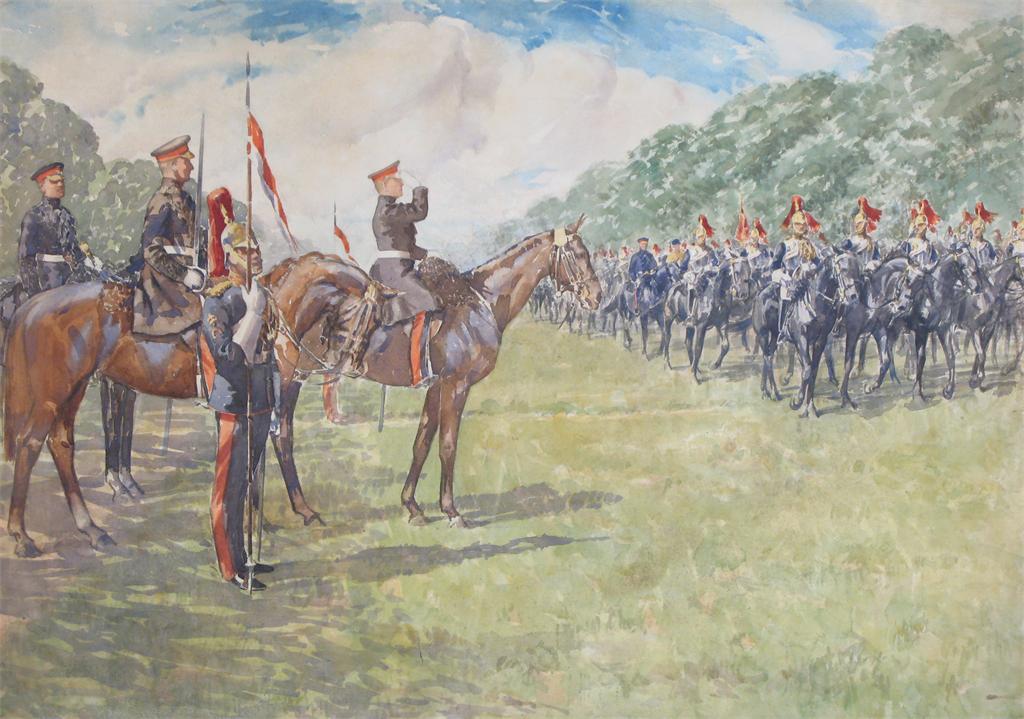 enton Pinkstone Frence 1st Earl of Ypres by John Atkinson II,A3(16x12")Poster