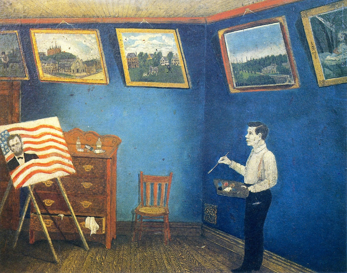 Touching Up (Small Version) by John Kane,A3(16x12")Poster