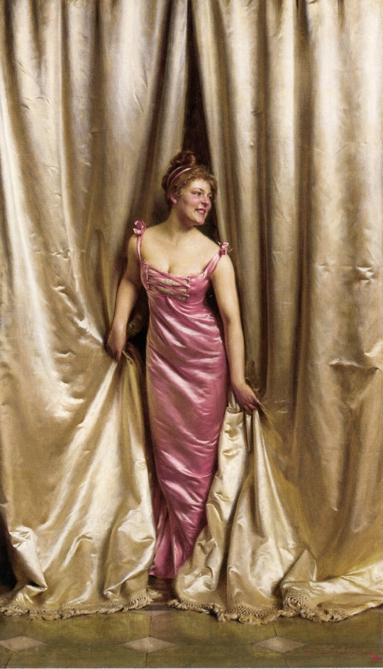 The Entrance, vintage artwork by Charles Joseph Frederick Soulacroix, 12x8" (A4) Poster