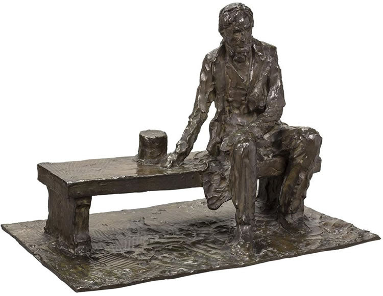 tte for the Lincoln Memorial in Newark, NJ by Gutzon Borglum,A3(16x12")Poster