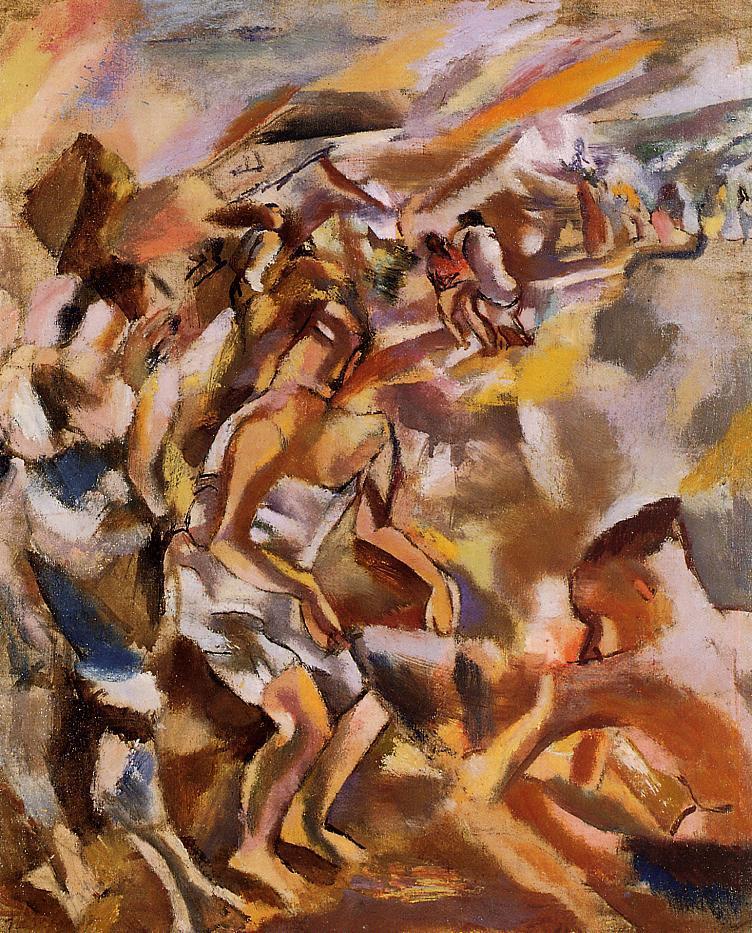Cuban Figures by Jules Pascin,16x12(A3) Poster