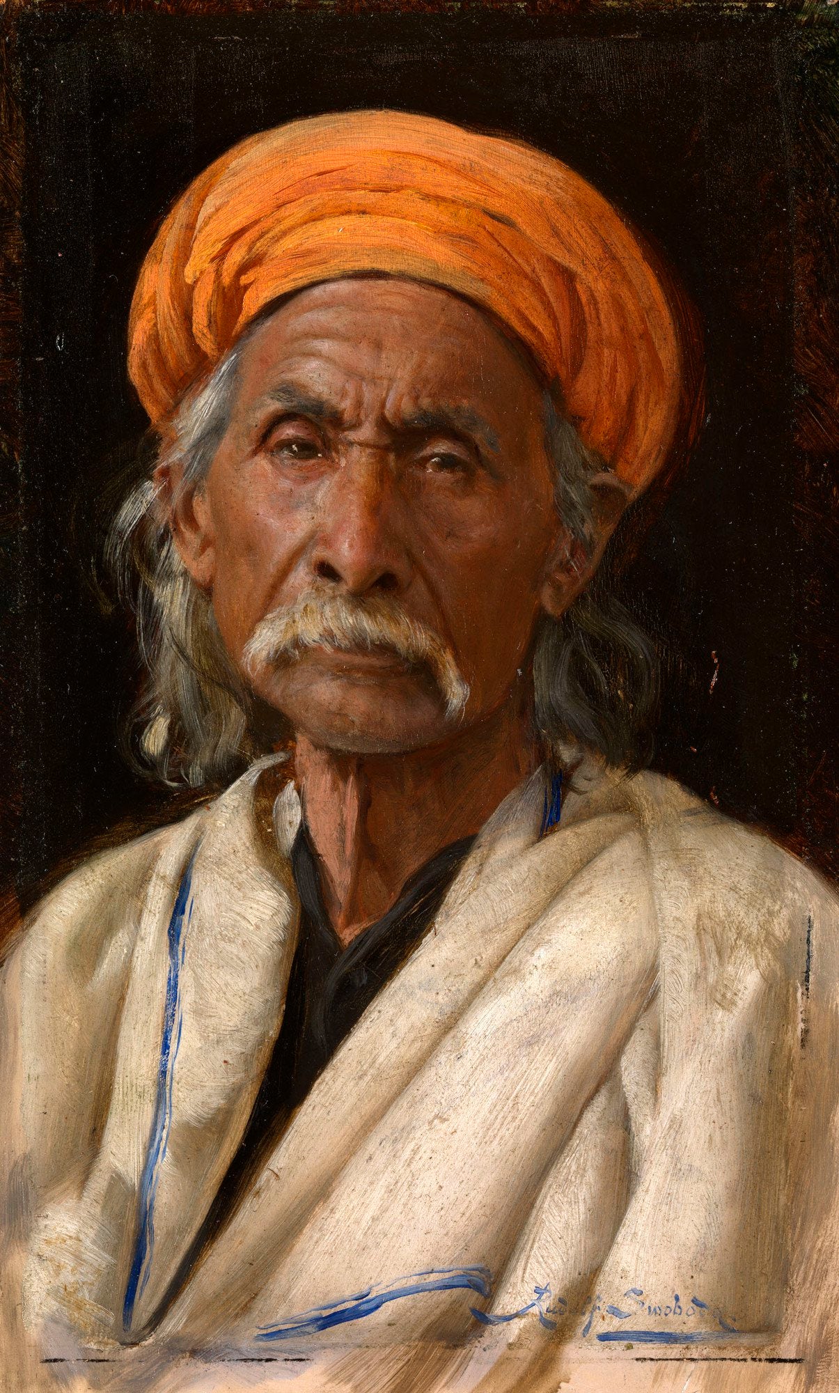 Bakshiram, vintage artwork by Rudolph Swoboda, A3 (16x12") Poster Print