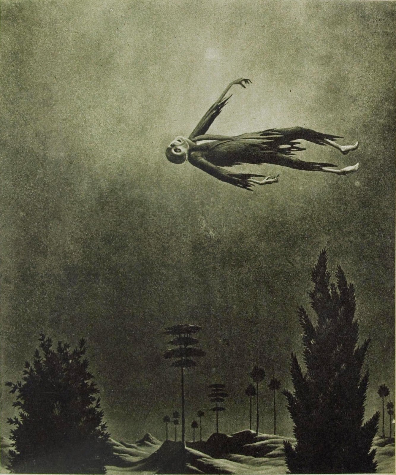 Ghosts on a Tree by Franz Sedlacek,16x12(A3) Poster