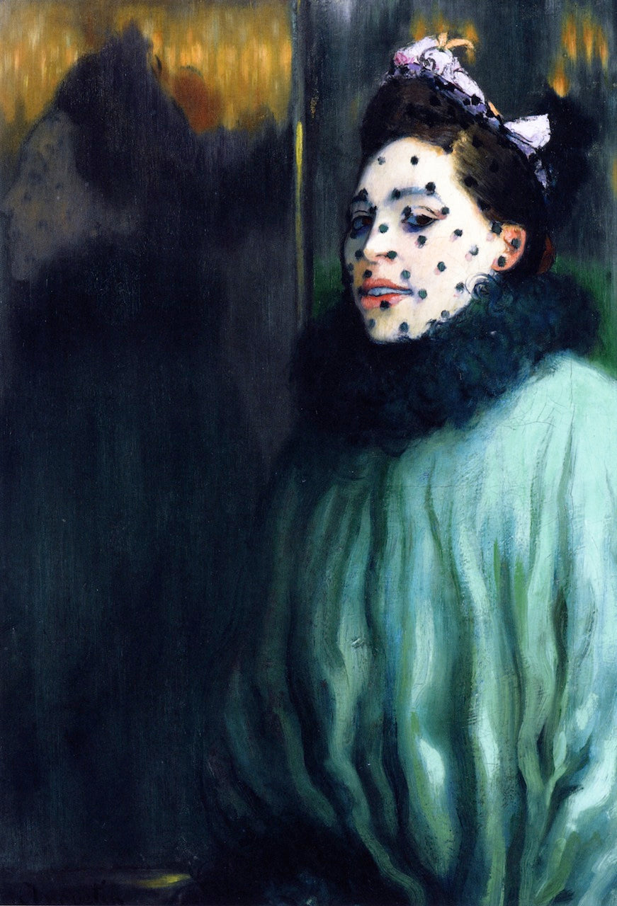 Femme a la Voilette by Louis emile Anquetin,A3(16x12")Poster