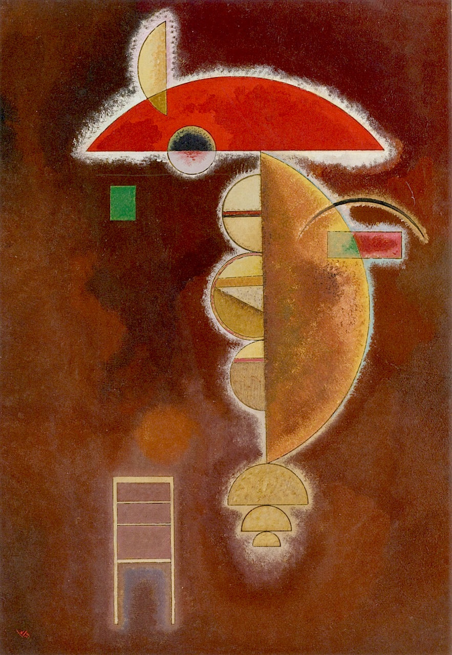 Depressed by Wassily Kandinsky,A3(16x12")Poster