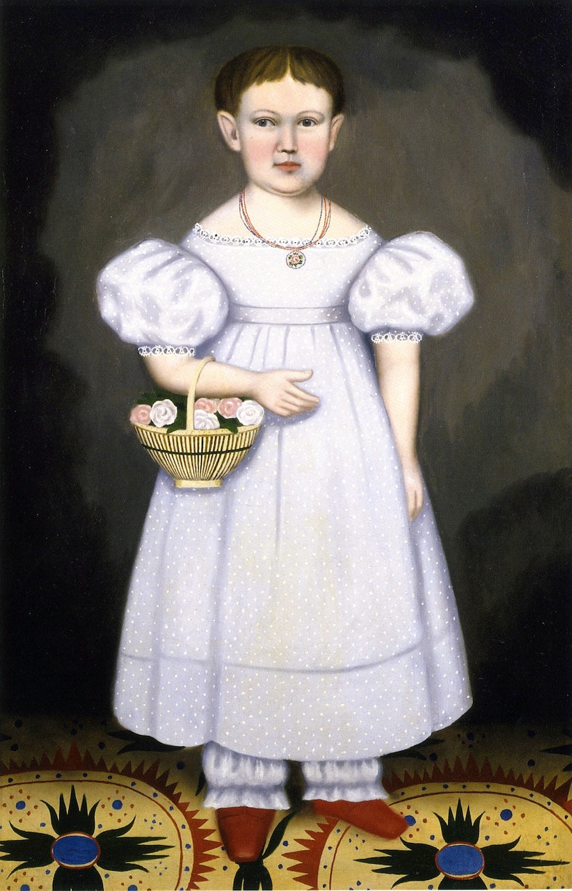 Harriet Sophia Jones, vintage artwork by Erastus Salisbury Field, A3 (16x12") Poster Print