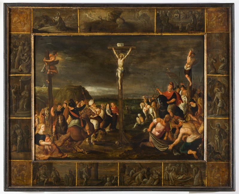 The Passion of Christ, vintage artwork by Frans Francken the Younger, 12x8" (A4) Poster