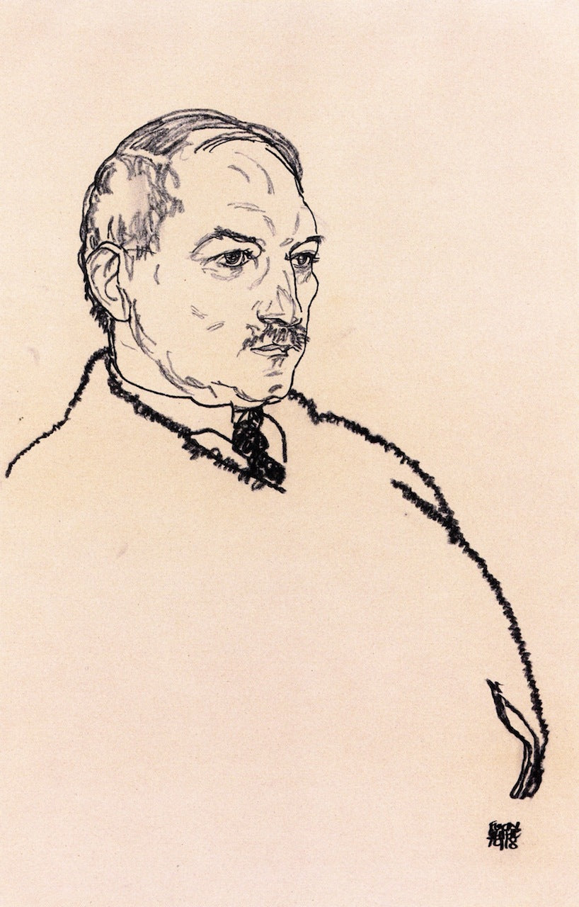 August Lederer by Egon Schiele,16x12(A3) Poster