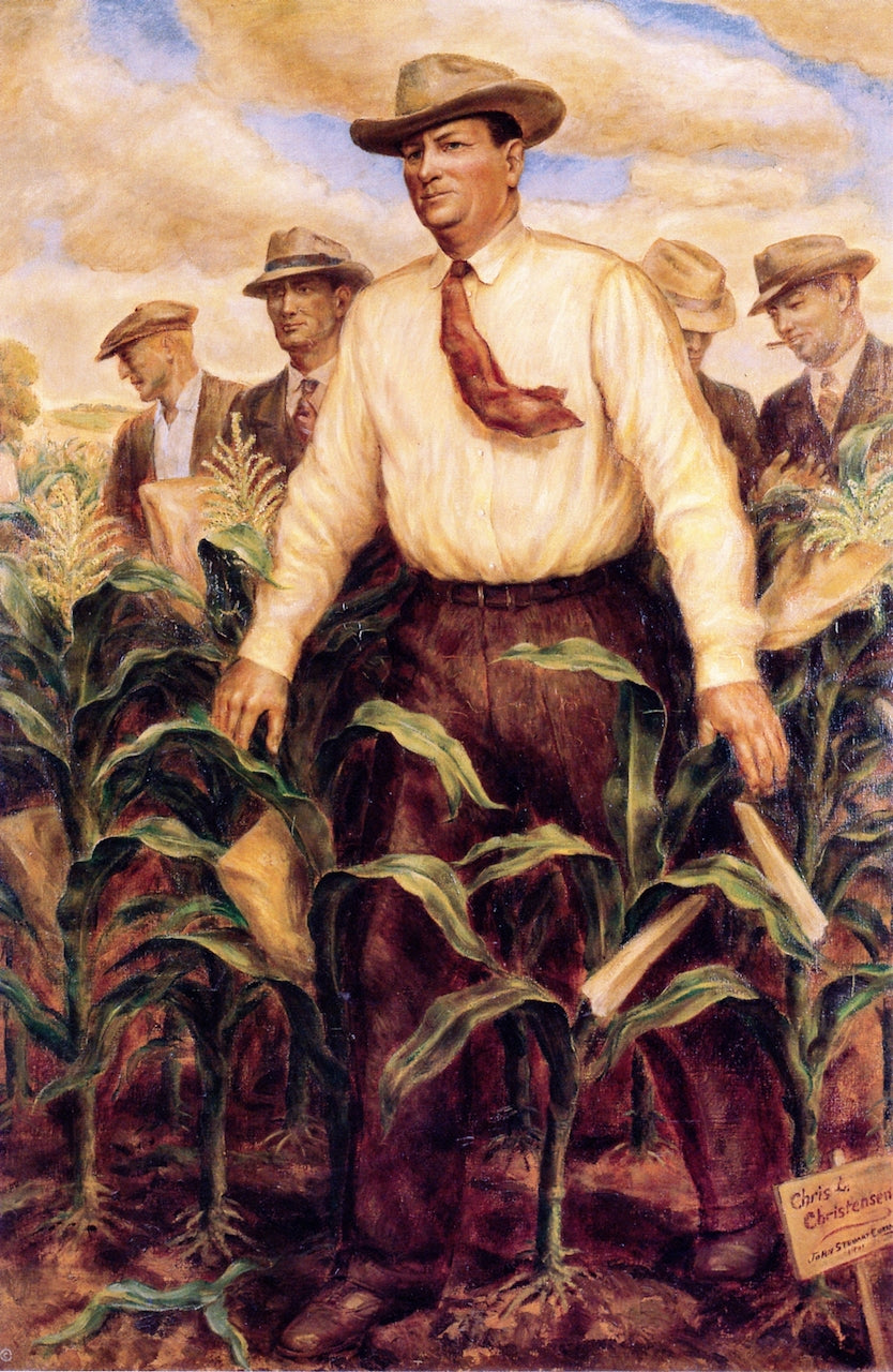 Chris L. Christensen by John Steuart Curry,16x12(A3) Poster