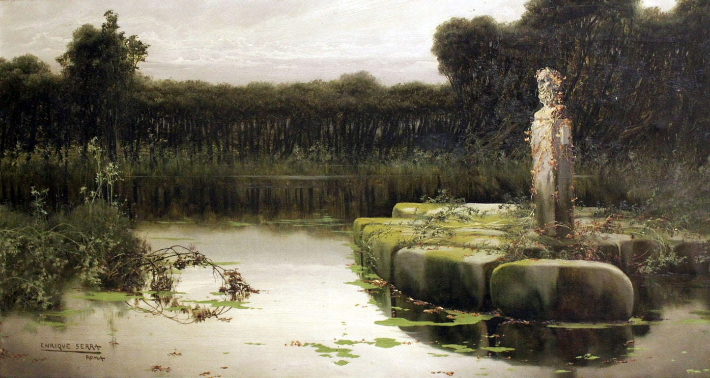 The Idol by Enrique Serra y Auque,A3(16x12")Poster