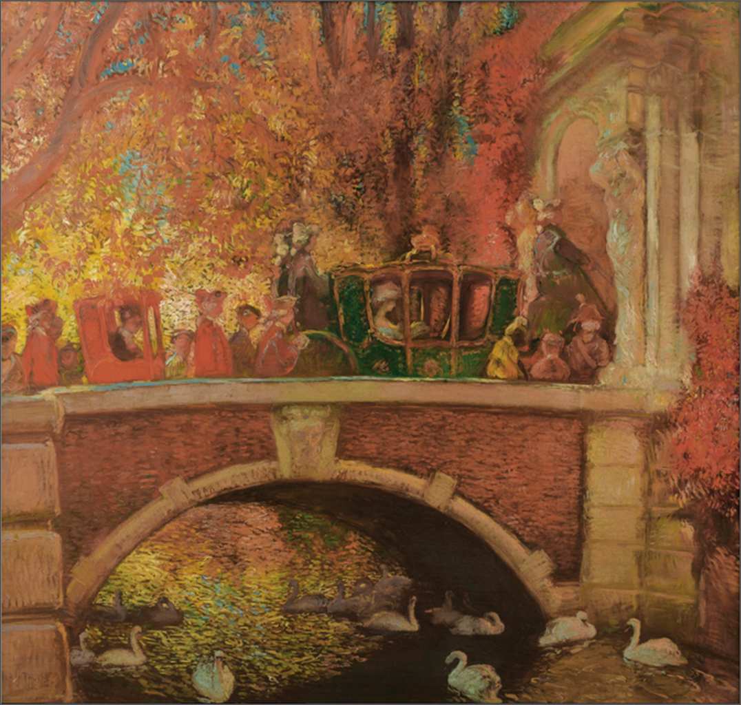 The Return of the Princess by Gaston La Touche,A3(16x12")Poster