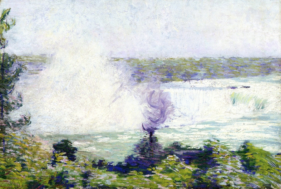 Niagara Falls III, vintage artwork by Philip Leslie Hale, 12x8" (A4) Poster
