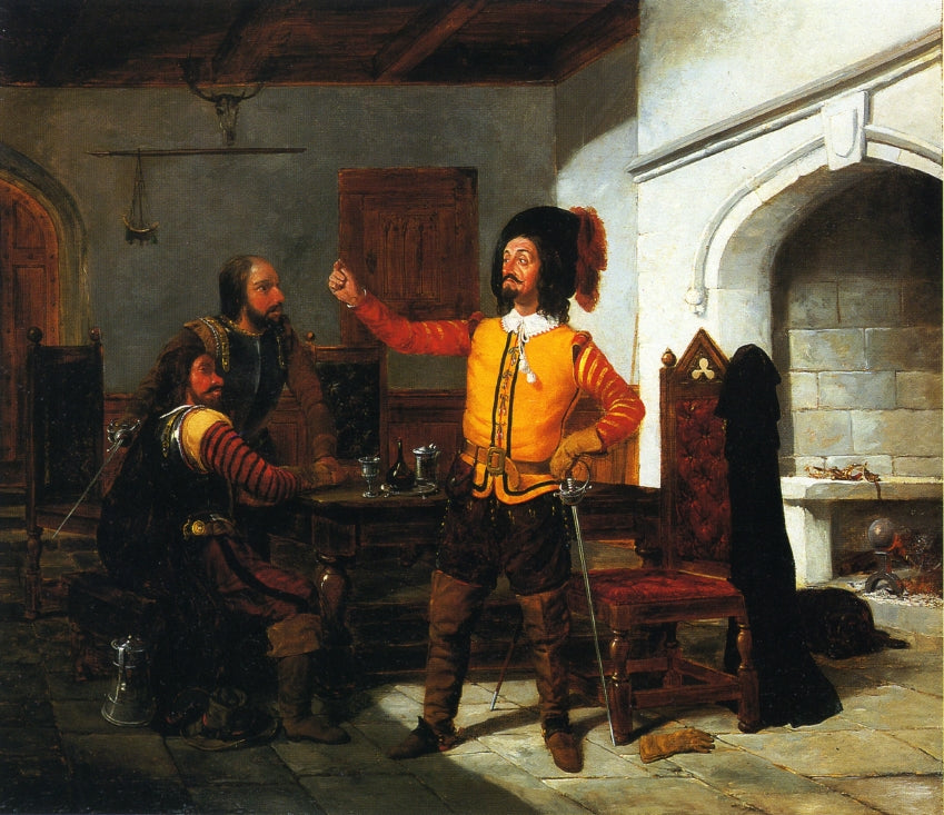 William Dodge as Pistol, vintage artwork by Arthur Fitzwilliam Tait, A3 (16x12") Poster Print