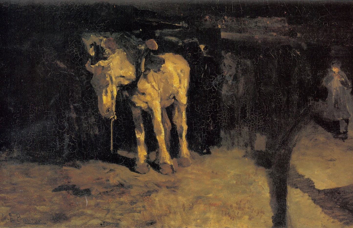 The horse of Montmartre by George Hendrik Breitner,A3(16x12")Poster