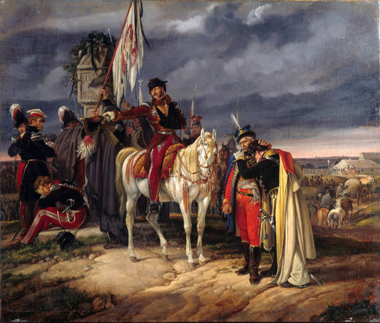 Finis Poloniae, vintage artwork by Dietrich Monten, A3 (16x12") Poster Print