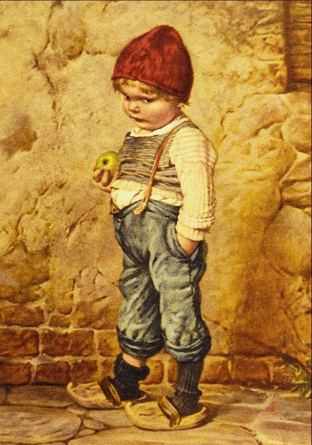 Hansel, vintage artwork by Wilhelm von Kaulbach, A3 (16x12") Poster Print