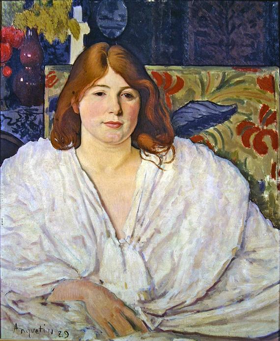 Lili Grenier by Louis emile Anquetin,A3(16x12")Poster