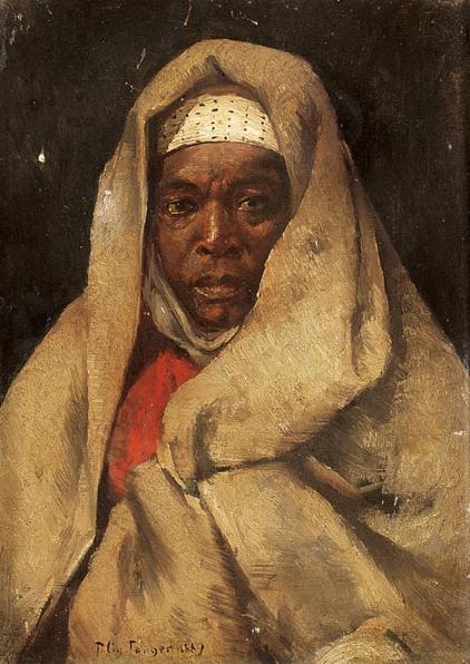 Moroccan Man (Marokkoi ferfi) by Gyula Tornai,A3(16x12")Poster