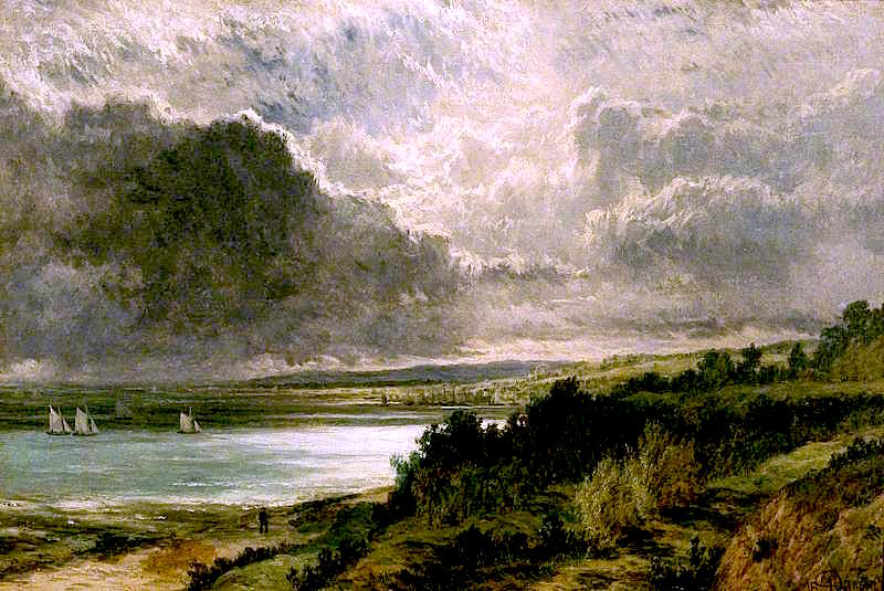 Leigh Ray, vintage artwork by Henry Dawson, A3 (16x12") Poster Print