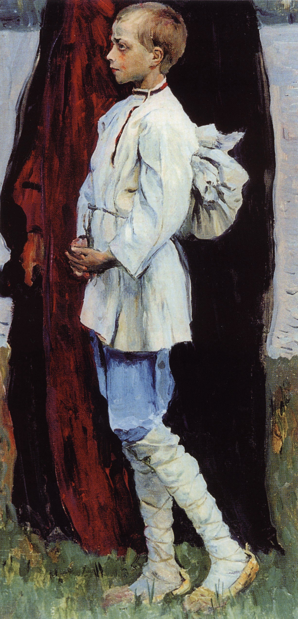 A Boy (study) by Mikhail Vasilevich Nesterov,A3(16x12")Poster