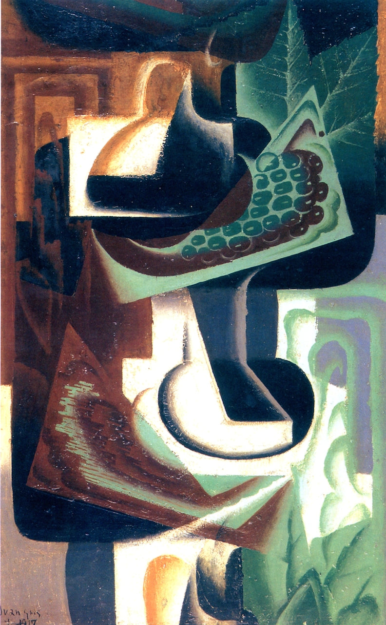 The Bunch of Grapes by Juan Gris,16x12(A3) Poster