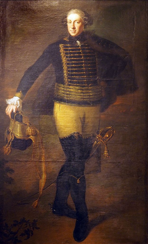 Earl of Putbus, vintage artwork by Anna Rosina de Gasc, 12x8" (A4) Poster