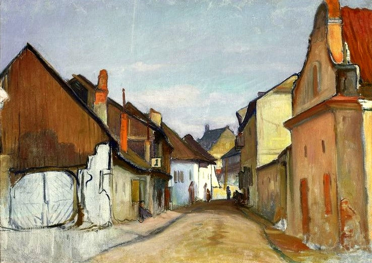 Lubelska Street in Kazimierz by Wladyslaw Slewinski,A3(16x12")Poster