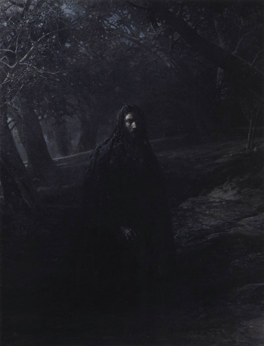 The Garden of Gethsemane, vintage artwork by Nikolai Nikolaevich Ge, 12x8" (A4) Poster