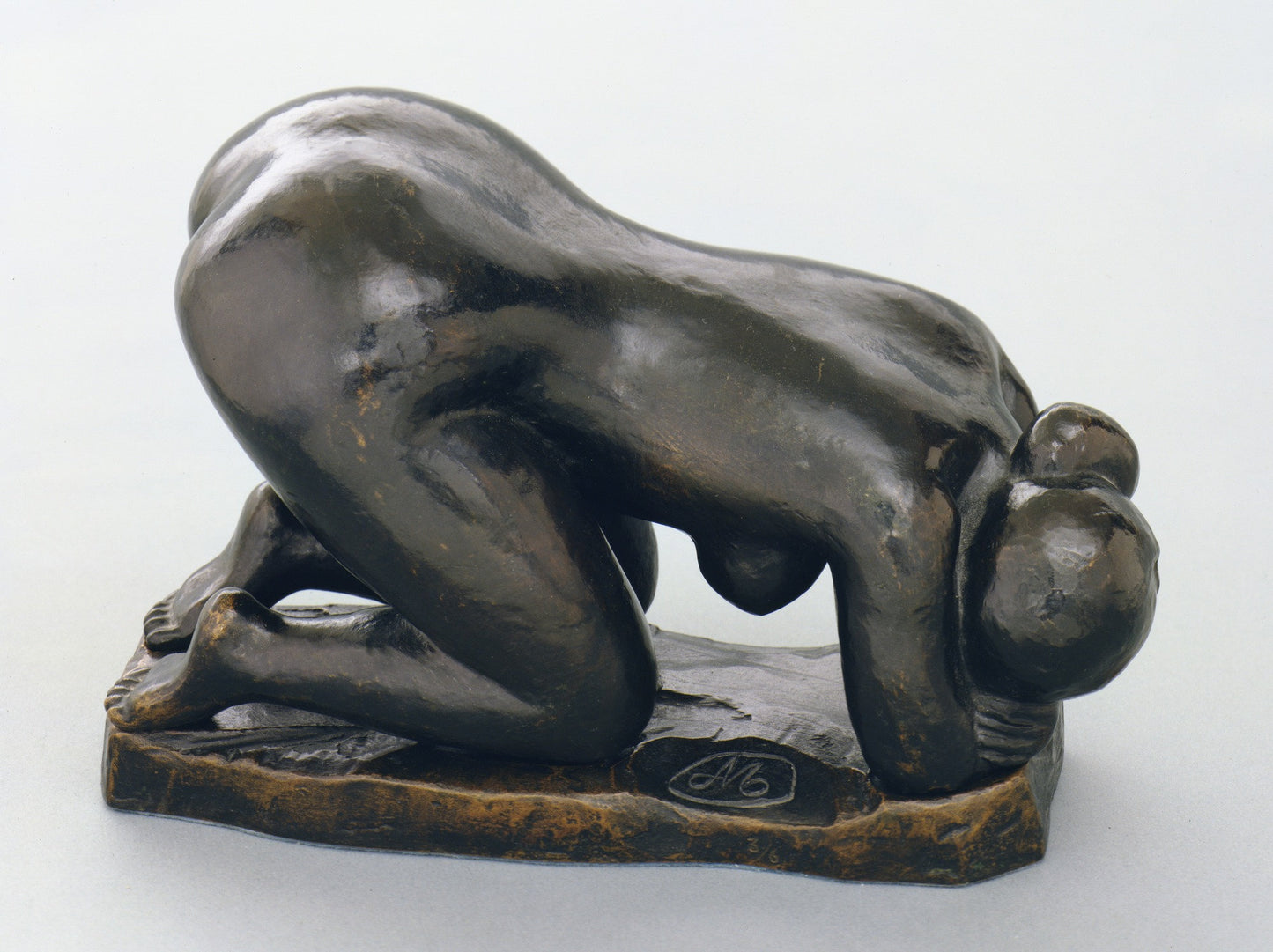 Crouching Woman by Aristide Maillol,A3(16x12")Poster