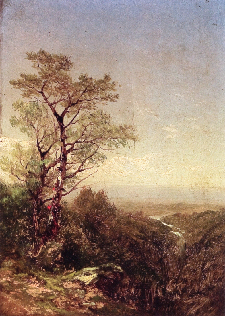 A View to the Hudson, vintage artwork by John W. Casilear, A3 (16x12") Poster Print