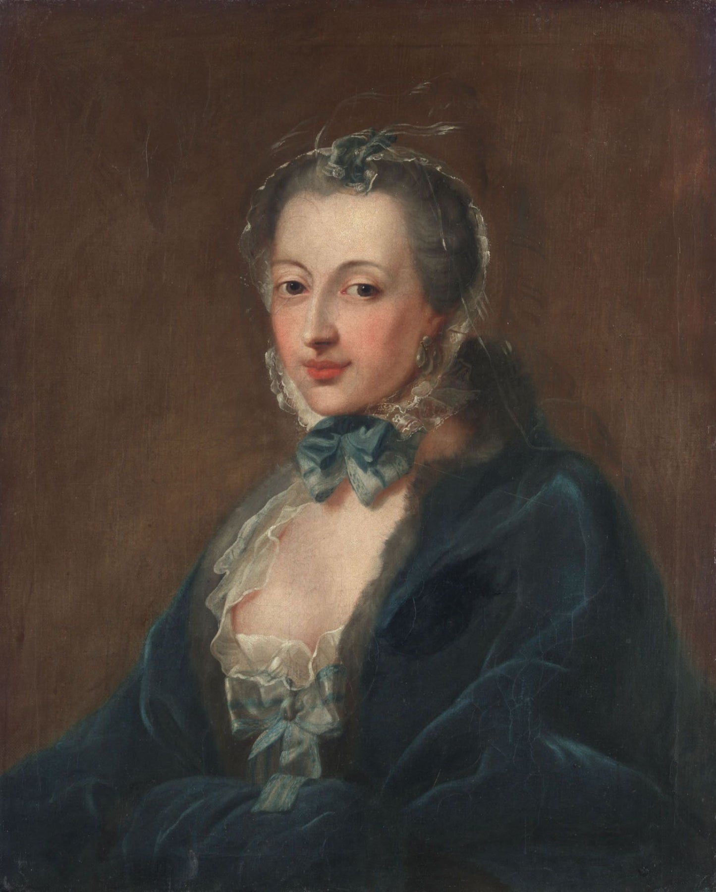 Portrait of Marie Sophie Tischbein, vintage artwork by Johann Heinrich Tischbein the Elder, 12x8" (A4) Poster