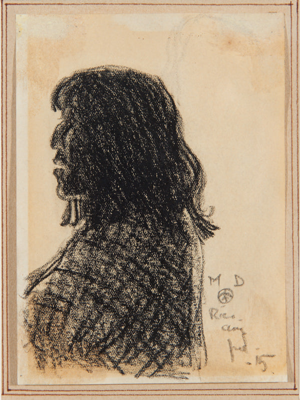 Apache, vintage artwork by Maynard Dixon, 12x8" (A4) Poster