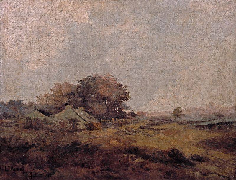 L'Aube, vintage artwork by Antonio Parreiras, 12x8" (A4) Poster