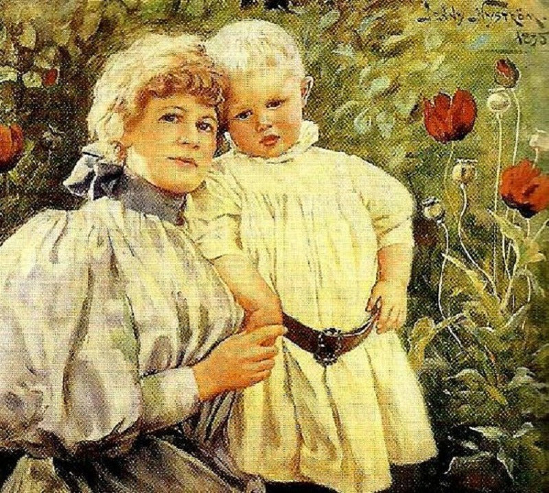The Artist’s Son by Jenny Nystrom,A3(16x12")Poster